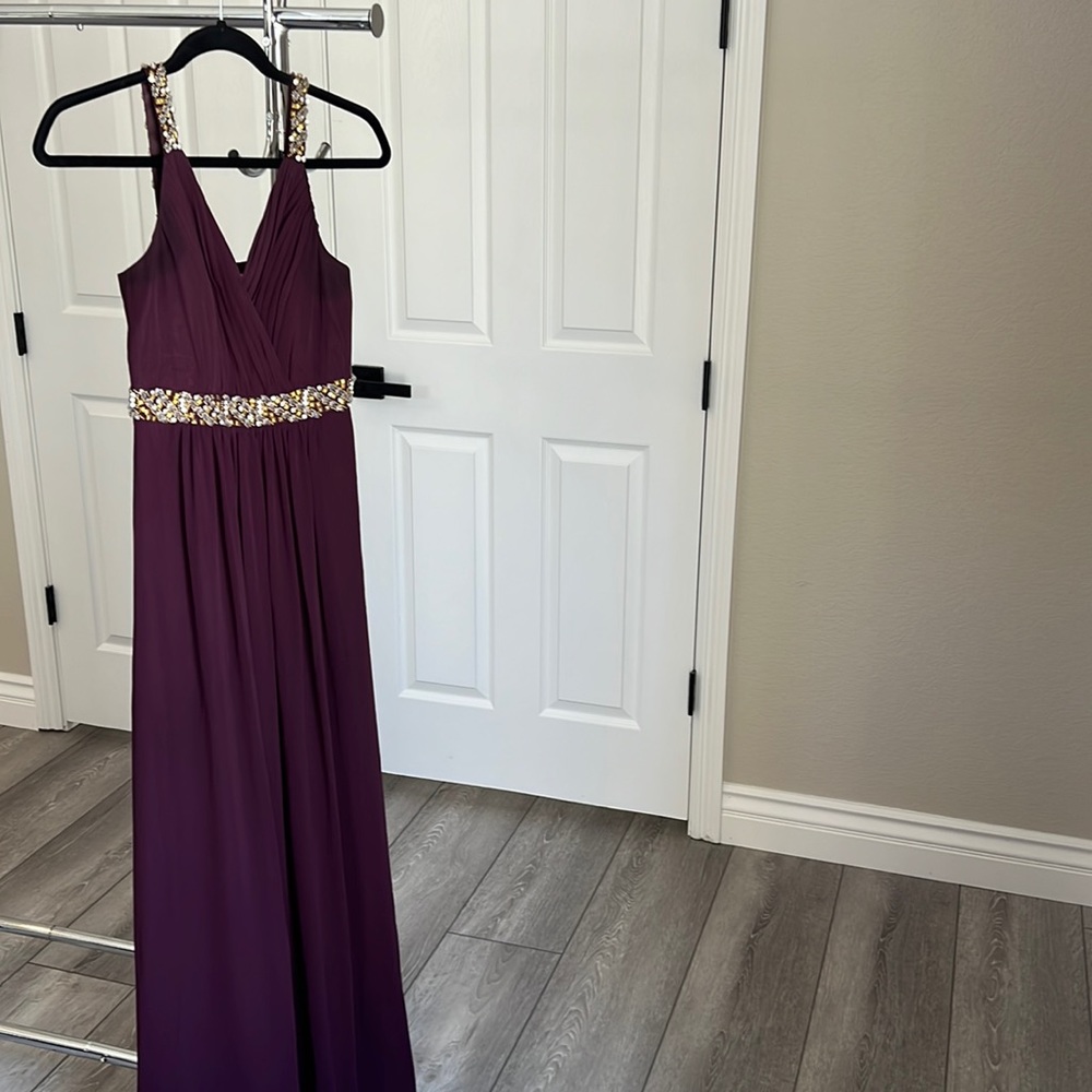 Beautiful purple dress for formal events!